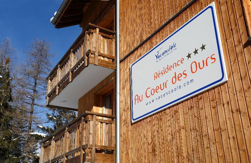 Vacanceole - Au Coeur Des Ours Aparthotel Les Deux Alpes Ngoại thất bức ảnh