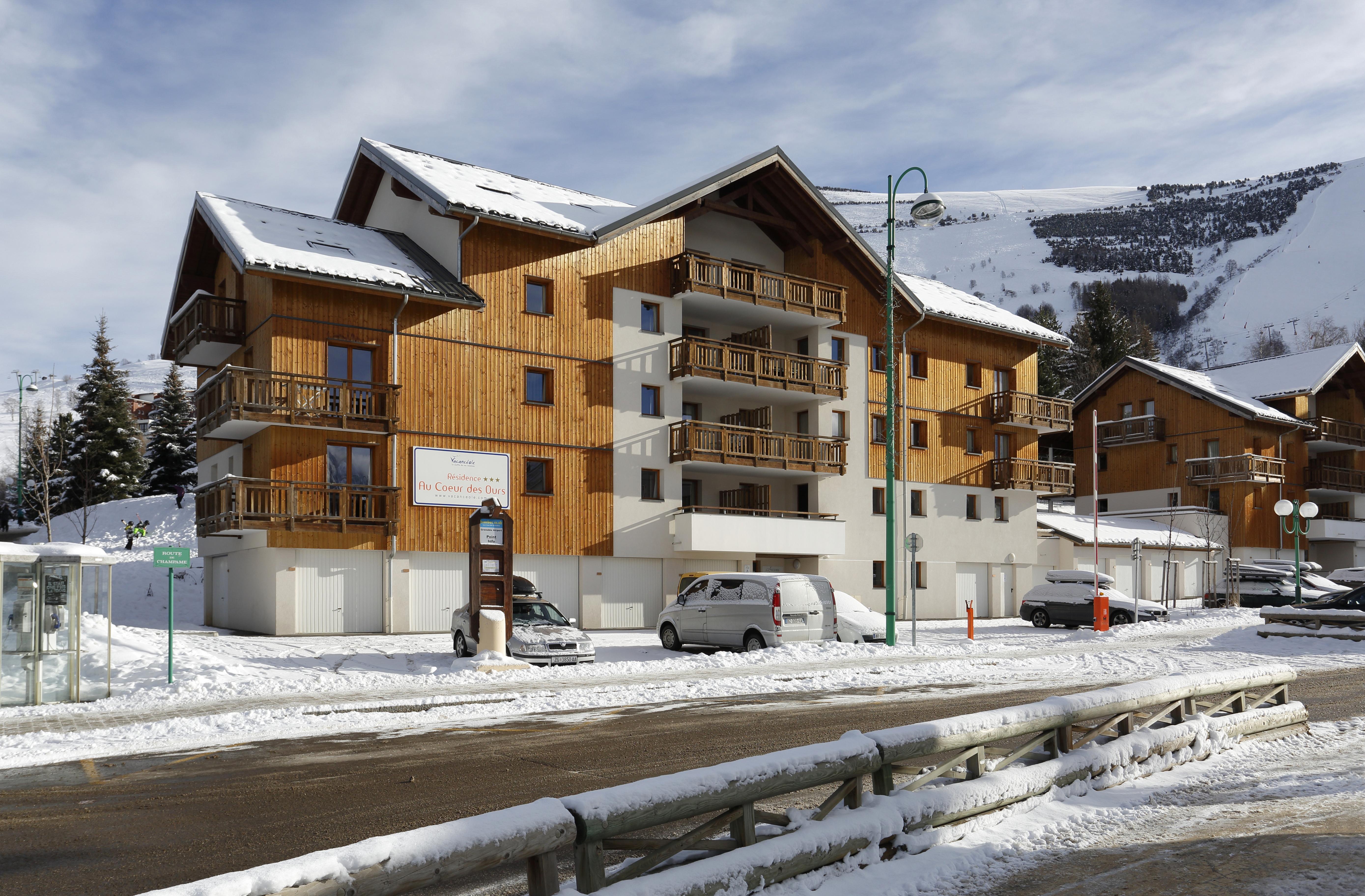 Vacanceole - Au Coeur Des Ours Aparthotel Les Deux Alpes Ngoại thất bức ảnh